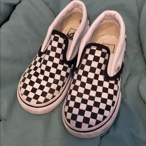 Toddler vans slip on size 10